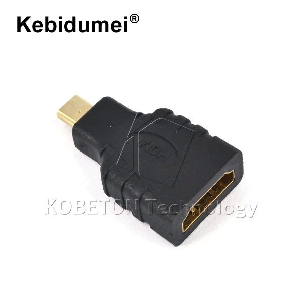 

Micro HDMI to HDMI Gold Plated Adapter Connector HDMI Type A Female to micro HDMI TypeD Male Adapter For HDTV Camera ect.