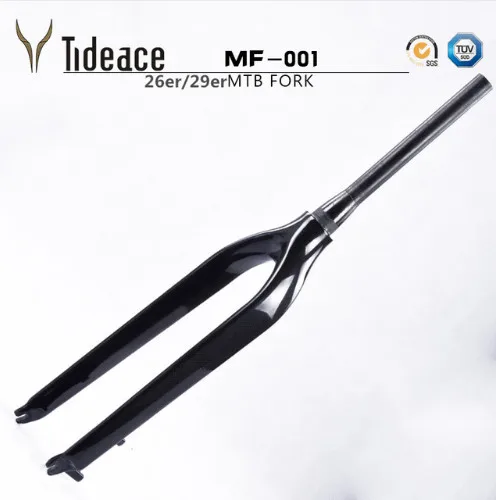 

2016 NEW MTB Carbon fork 29 Mountain Bike Fork 29er Rigid Carbon Fiber Carbon Bicycle Fork Disc Brake Tapered 9mm bike fork
