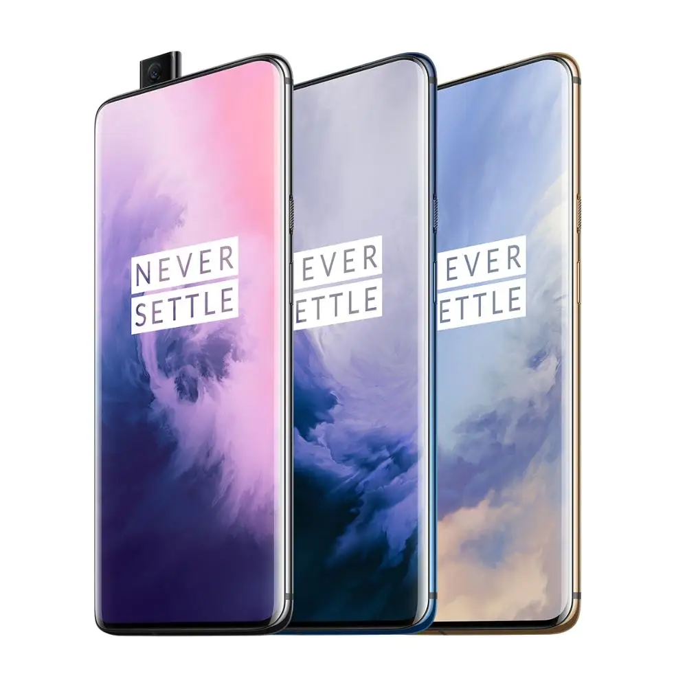 Смартфон OnePlus 7 Pro 6/8 ГБ ОЗУ 128/256 Гб ПЗУ, глобальная версия, 6,6" AMOLED 48MP Тройная камера Snapdragon 855 4000 мАч 30 Вт NFC