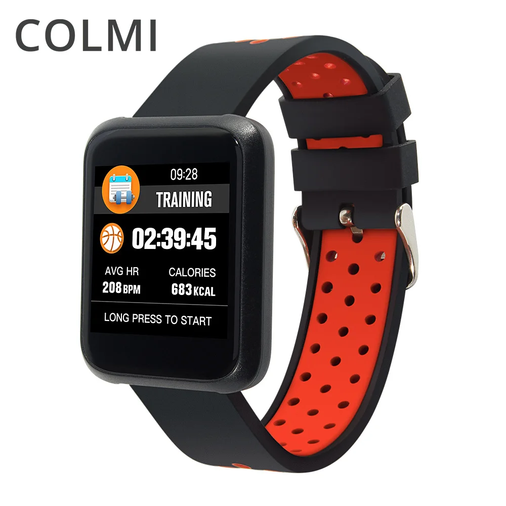 COLMI Sport3 الذكية ووتش الرجال ضغط الدم IP68 للماء اللياقة البدنية تعقب ساعة Smartwatch ل IOS الروبوت أجهزة لبس COLMI Sport3 الذكية ووتش الرجال ضغط الدم IP68 للماء اللياقة البدنية تعقب ساعة Smartwatch ل IOS الروبوت أجهزة لبس