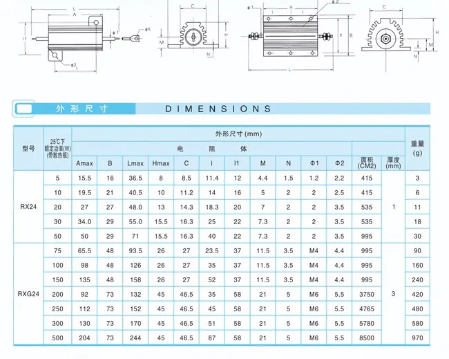 500w resistor