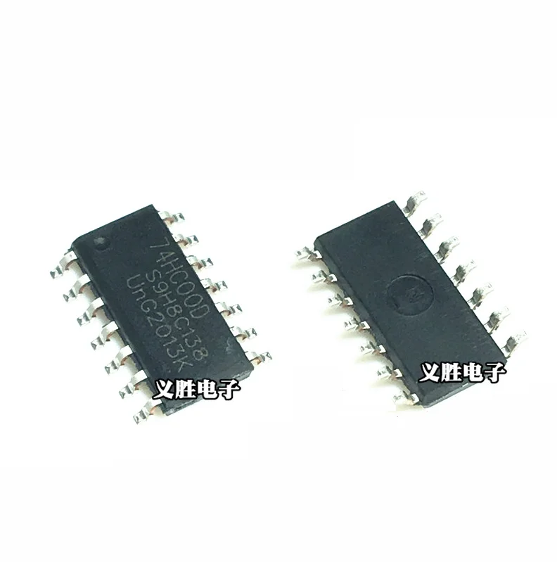 74HC00 SMD INTEGRATED CIRCUIT 74HC00D 2PCS LOT OF 2PCS