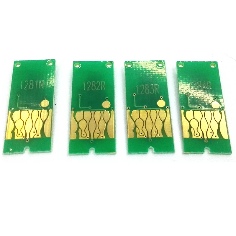 T1281-T1284 чернильный картридж с чипом автоматического сброса для SX130 SX235W SX420W S22 SX125 SX440W SX430W принтер чип для СНПЧ