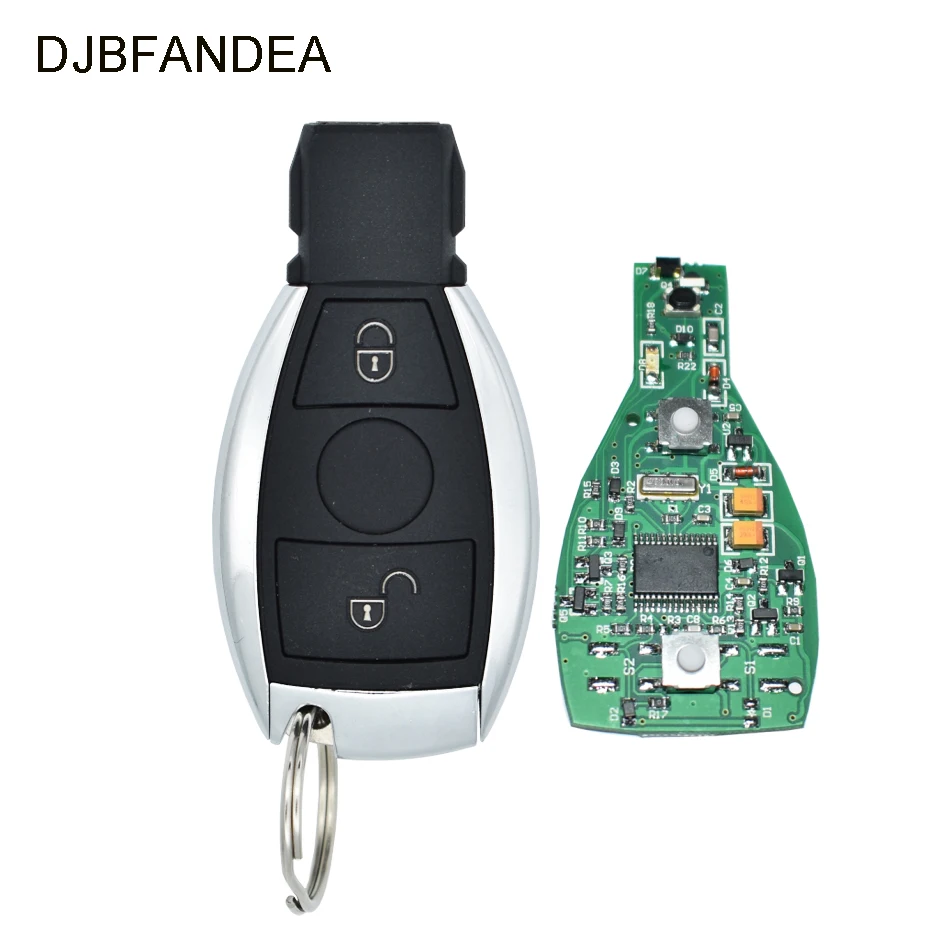 

DJBFANDEA Smart Remote Car Key 433MHz / 315mhz for Mercedes BENZ 2000+ BGA style Replacement Auto Remote Key
