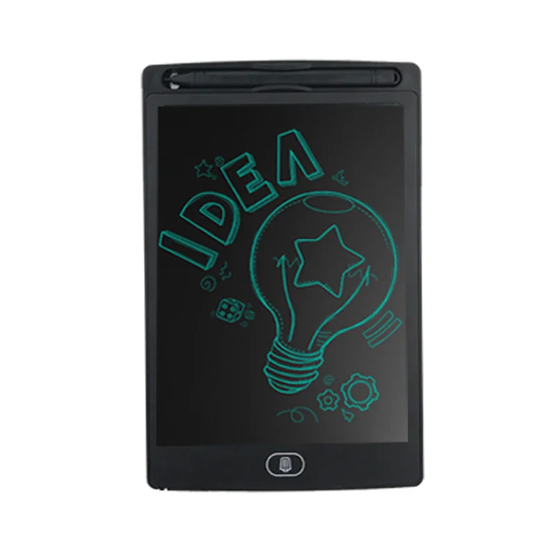 Красочные 12-дюймовый ЖК-дисплей дощечку цифровой планшет для рисования почерк колодки Портативный электронный планшет доска с ручкой