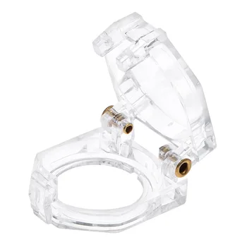 

Uxcell 2Pcs Clear Plastic Switches Cover Protector For 22mm Diameter Push Button Switch To Round Push Button Switch Accessories