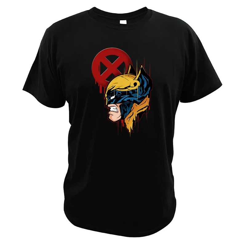 

Wolverine T shirt Logan Howlett Cool Superhero Hot Movie Uncle Wolf 100% Cotton X-men Tshirt