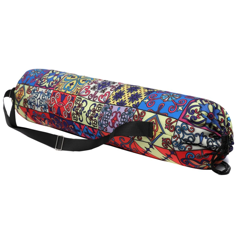 Fitness 75*16cm Practical Canvas Yoga Mat Carry Strap Drawstring