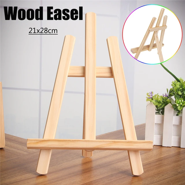 21x28cm Wood Easel artist Art Easel Craft Wooden Adjustable Table Card  Stand Display Holder Calendar Display Rack Wedding Table - AliExpress