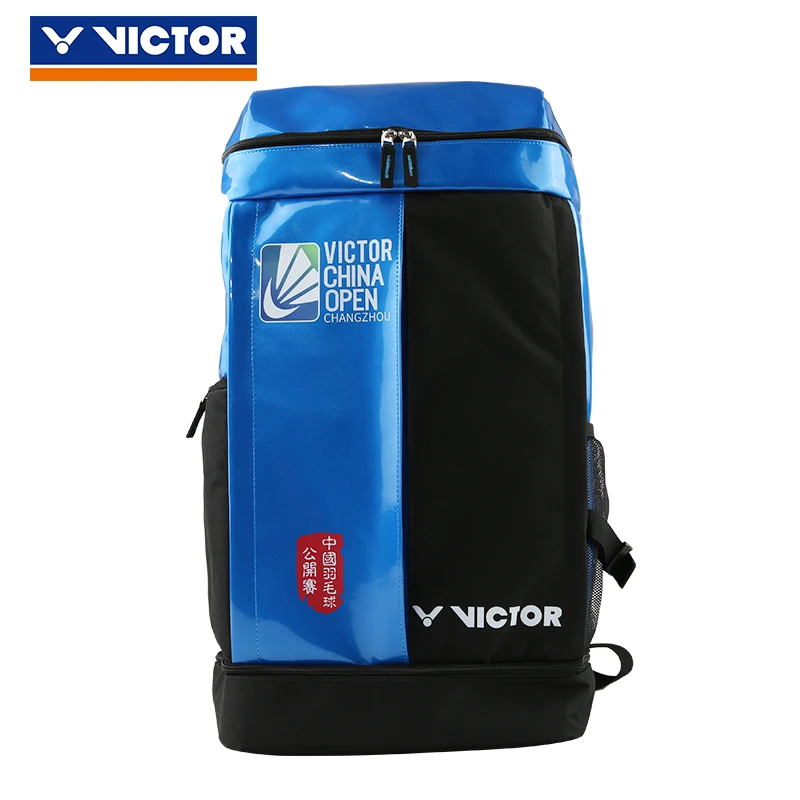 Новое поступление, спортивная сумка Victor, двойной наплечный рюкзак, Китай, открытая спортивная сумка для мужчин и женщин, сумки для бадминтона Brco100