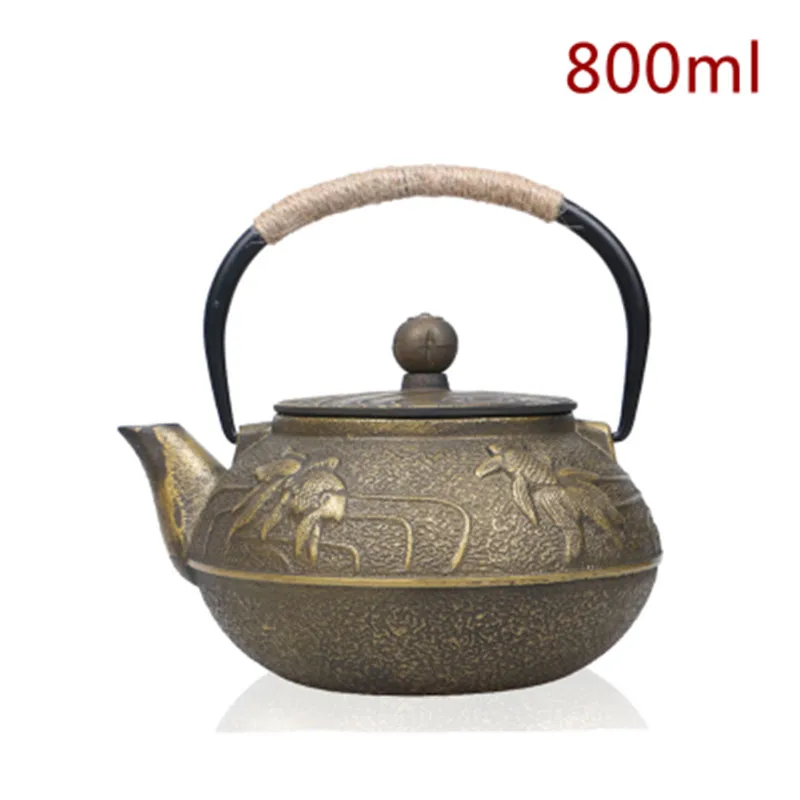 Hot sale Japanese cast iron teapot Carbon furnace iron kettle KungFu
