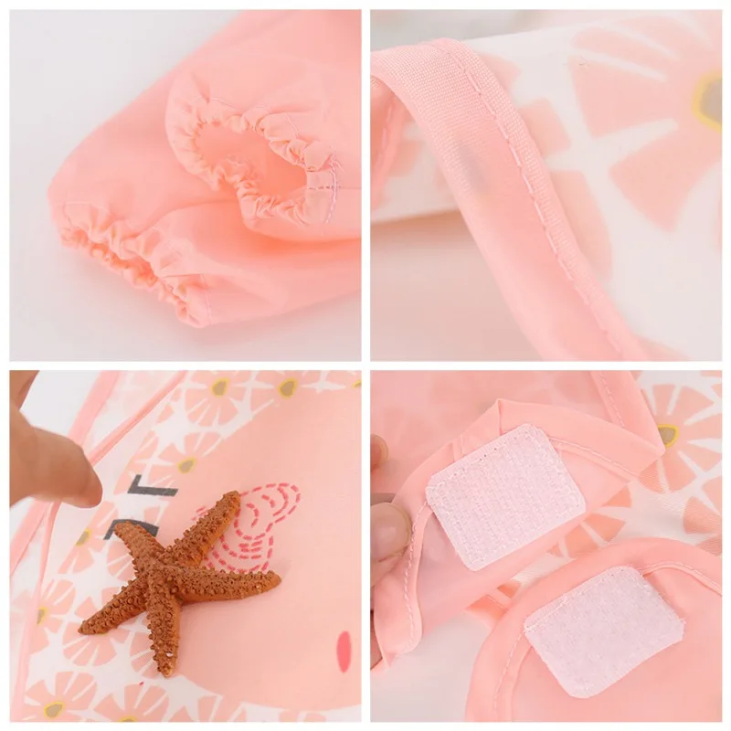 Waterproof EVA Full Sleeve Bibs Children Apron Long Sleeve Feeding Bibs Kids Eating Breastplate Kid Baby Cloth Stuff 2-5Y Waterproof EVA Full Sleeve Bibs Children Apron Long Sleeve Feeding Bibs Kids Eating Breastplate Kid Baby Cloth Stuff 2-5Y