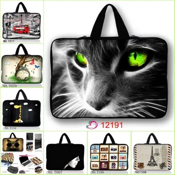 

Notebook Sleeve Case Bag + Handle For 10.1 11.6 12 13 13.3 14 15 15.6 17 17.3 inch Macbook Pro HP Dell Sony Laptop