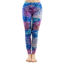 Модные женские цветные леггинсы с узором в горошек, обтягивающие леггинсы для фитнеса, сексуальные эластичные штаны для тренировок