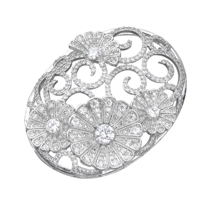 DIY Многорядное женское жемчужное ожерелье из натуральных камней, фурнитура для изготовления, компоненты, плавающие цветы, соединитель, подвески, аксессуары - Окраска металла: WHITE GOLD CRYSTAL
