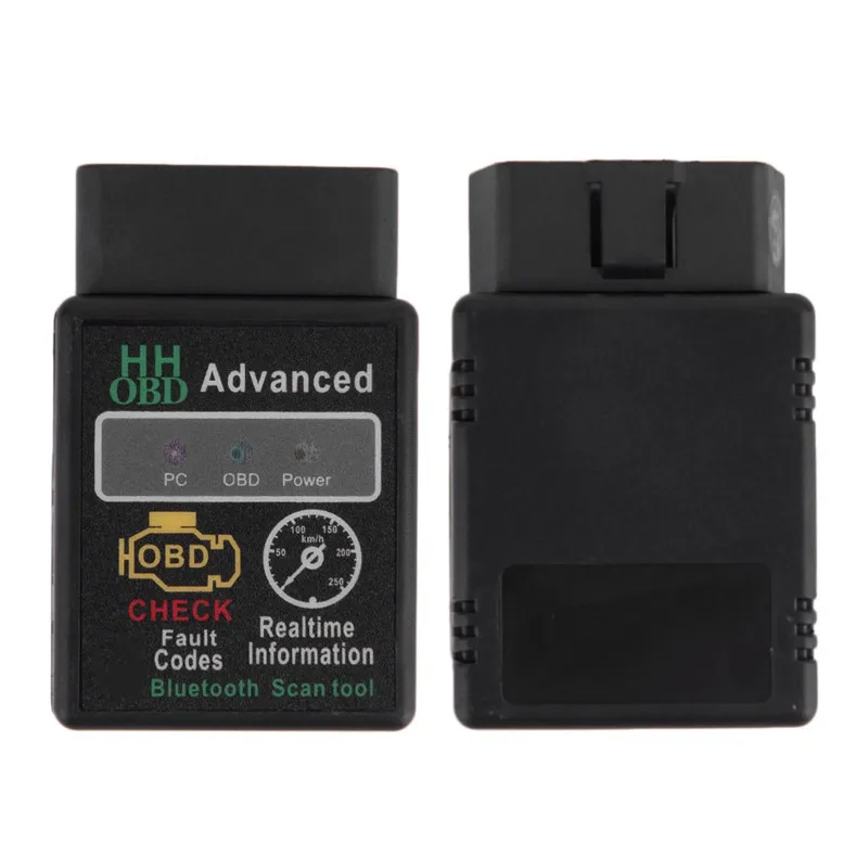 Мини ELM327 v2.1 Bluetooth HH OBD Расширенный OBDII ELM Авто диагностический сканер Код считыватель сканирование горячая Распродажа инструментов автостайлинг