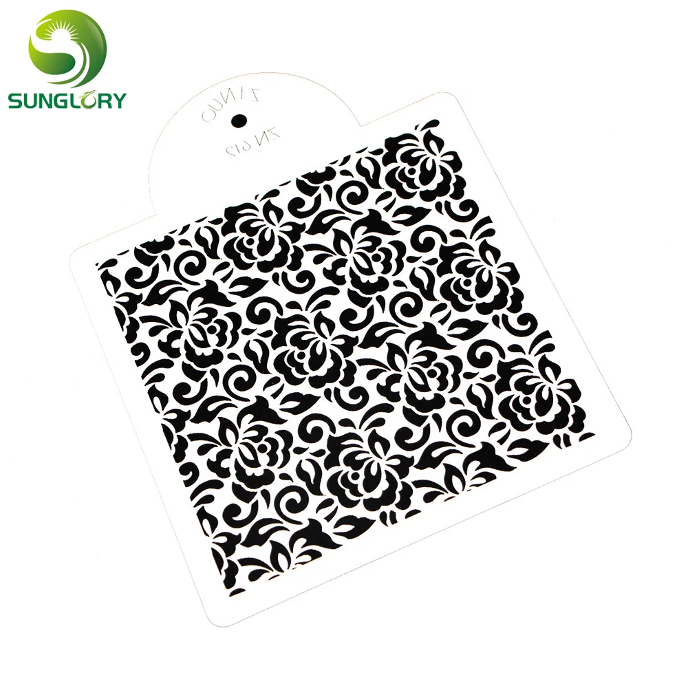 3ferramentas Bolo Blume Kuchen Schablone Fondant Schablonen Backen Werkzeuge Template Mold Party Hochzeit Dekoration Geb Ck A762