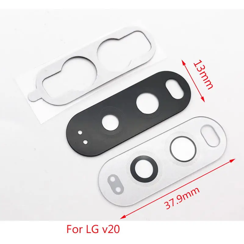 

Rear Back Camera Glass Lens For LG Q6 V20 G5 Glass Cover With Adhesive Glue