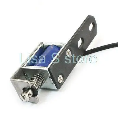 

Linear Motion Open Frame Pull Electromagnet Solenoid 24V 0.42A 1mm 320g 6mm 50g