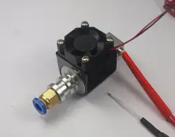 3d принтер части RepRap V5 Боуден hotend комплект/набор 1.75/3 мм алюминиевый сплав V5 hotend полный комплект