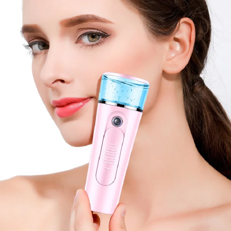 1Pcs Electric Machine Rechargeable Portable Nano Mist Face Steamer
