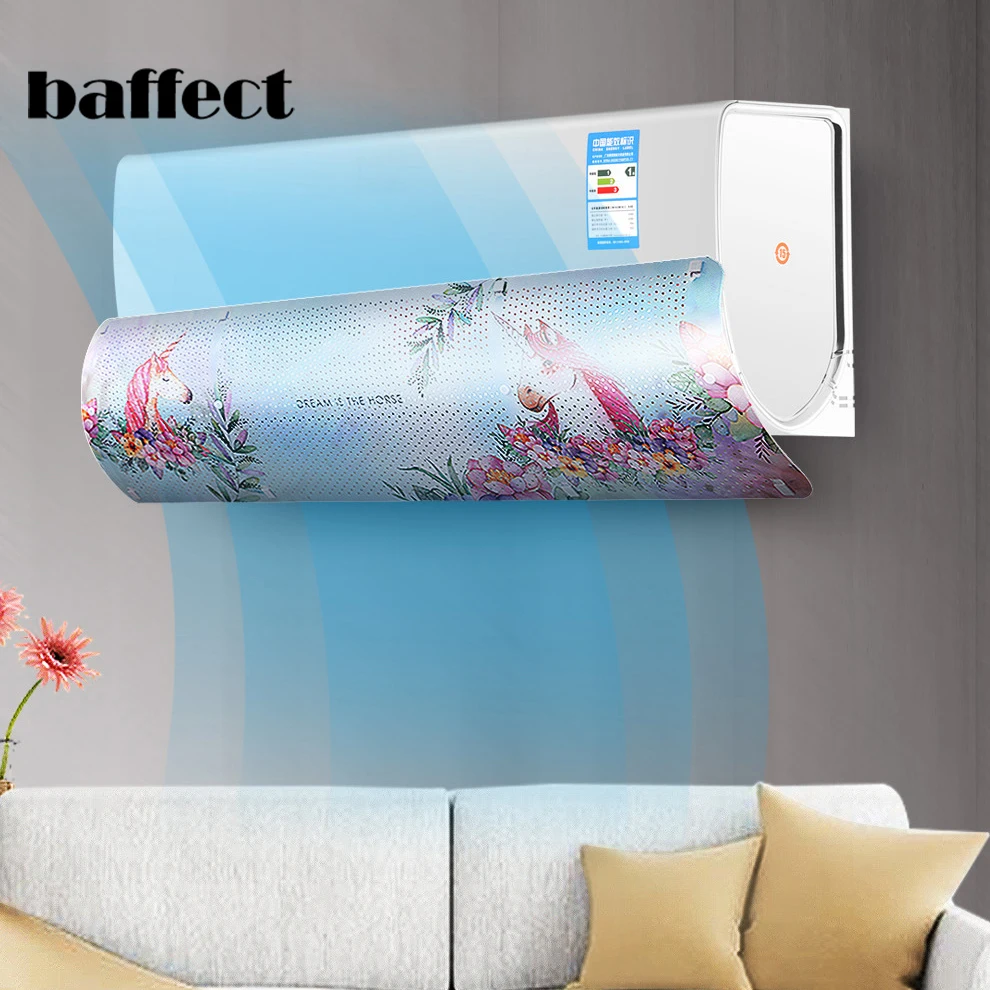 

Baffect Adjustable Air Conditioner Cover Flexible Air Conditioning Baffle Anti Direct Blowing Windshield For Home Bedroom