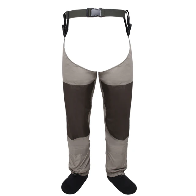 Fly Fishing Breathable Thigh Waders Hunting Wading Pants Men Waterproof