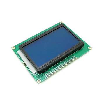 

ShenzhenMaker 5V 12864 LCD Display Module 128x64 Dots Graphic Matrix Blue Backlight