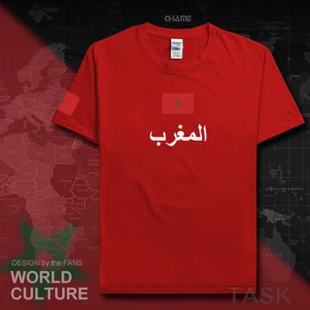 

The Western Kingdom of Morocco Moroccan mens t shirts fashion 2017 nation team cotton t-shirt sporting clothing tees country MAR
