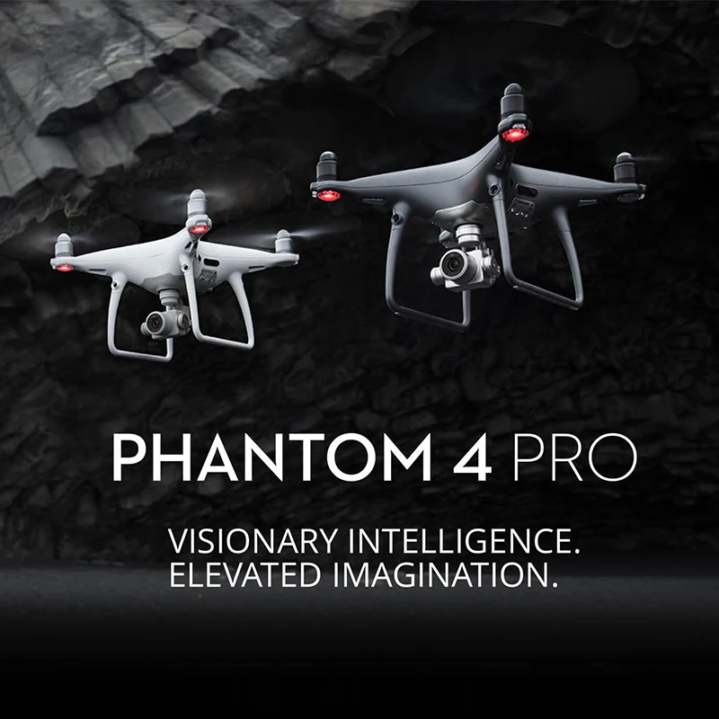 DJI Phantom 4 Pro обсидиан 30 минут времени полета 7 км Управление диапазон 4K HD видео dji phantom 4 pro Белый обсидиан плюс