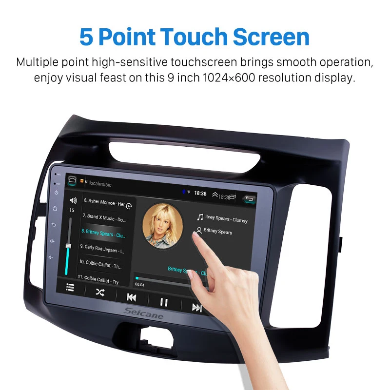 Seicane DSP 2Din мультимедийный плеер автомобильное радио для Hyundai Elantra 2011 2012 2013 2014 2015 2016