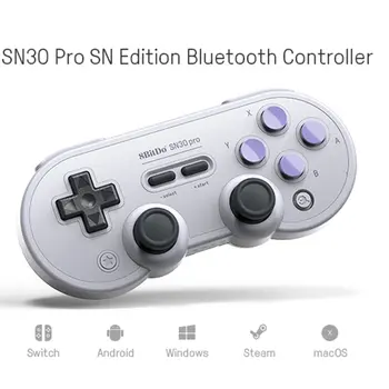 

8 Bitdo SN30 Pro Wireless Controller with Classic Joystick Gamepad for PC Android Windows MacOS Steam