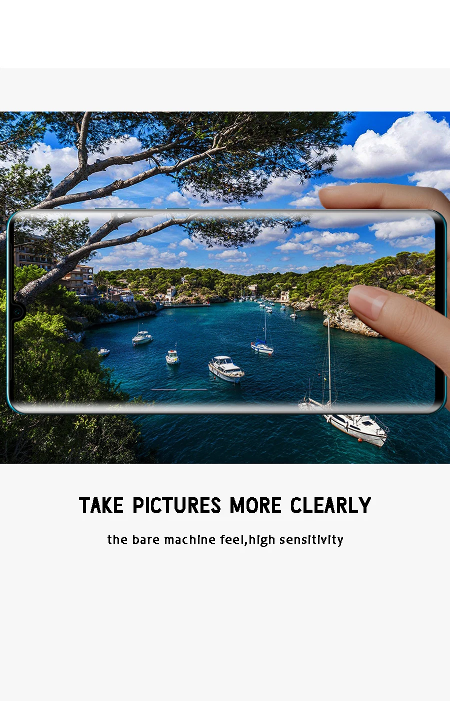 Невидимая защитная пленка VALAM для huawei P30, полностью закрывающая заднюю панель, для huawei P30 Pro, с датчиком отпечатков пальцев, не царапается