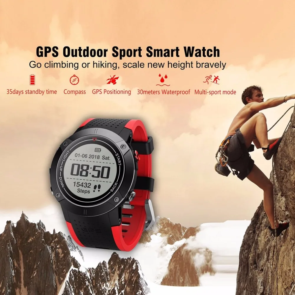 

OUTDOOR SPORT WATCH Men Sport Waterproof 30m Digital Watch men Swimming Wristwatch SUPPORT Weather Forecast