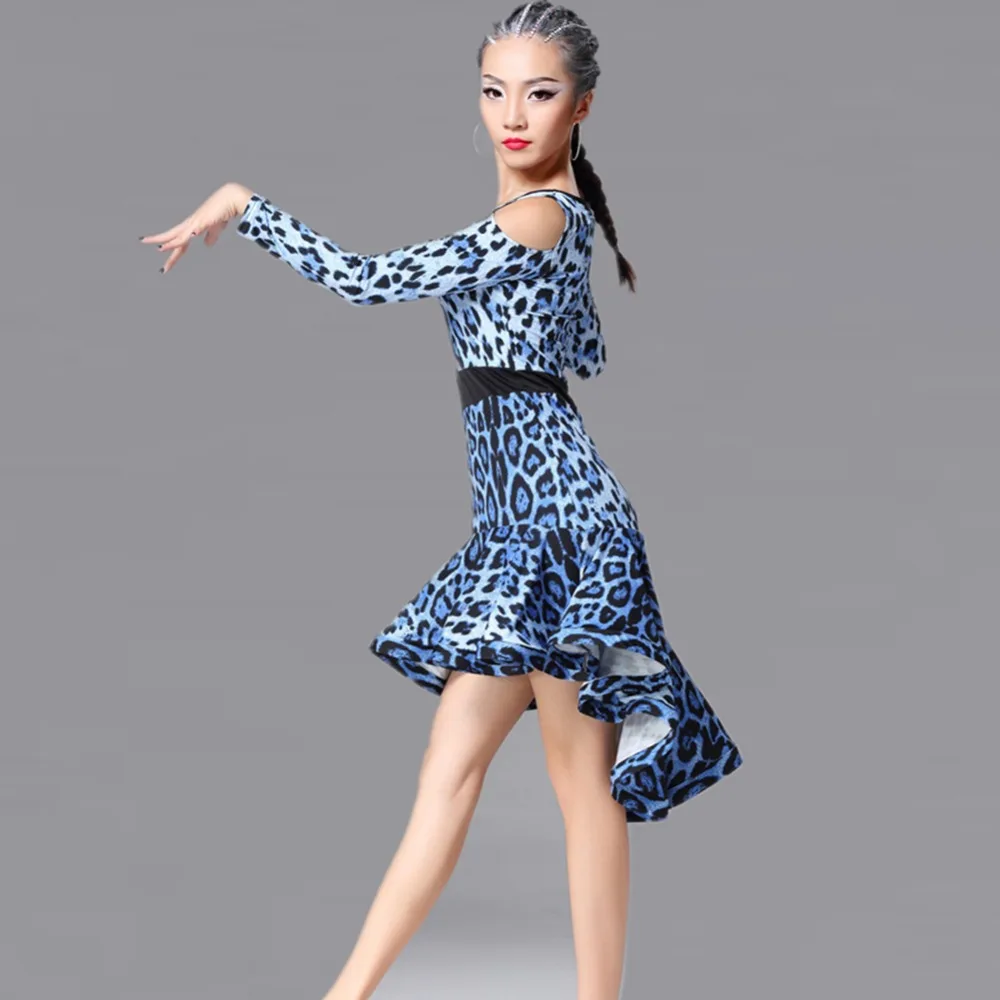 Новинка 2018 платье для латинских танцев женское шелковое и кружевное