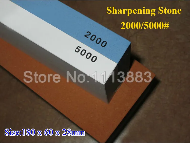 Камень точильный двусторонний с зернистостью 2000/5000 # японский сапфир |