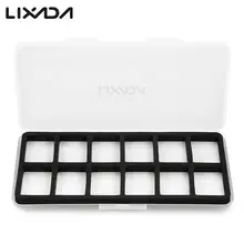 Lixada 8 ручек/12 ручек Рыболовная Снасть коробка Водонепроницаемая сухая муха коробка легко сцепление щелевая пенопласт приманка приманки мух чехол для хранения