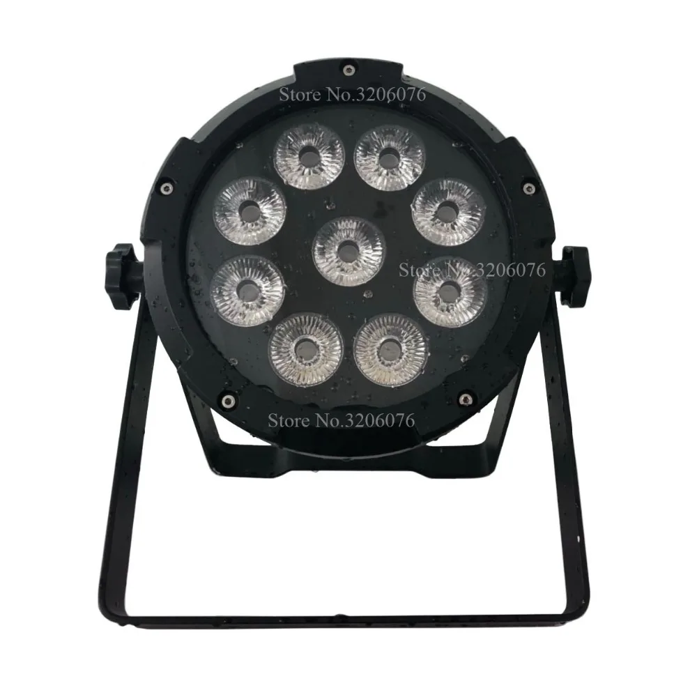 

IP65 9x12w RGBWA UV 6in1 waterproof led battery par light WiFi dmx512/wireless control party wedding club pub outdoor stage