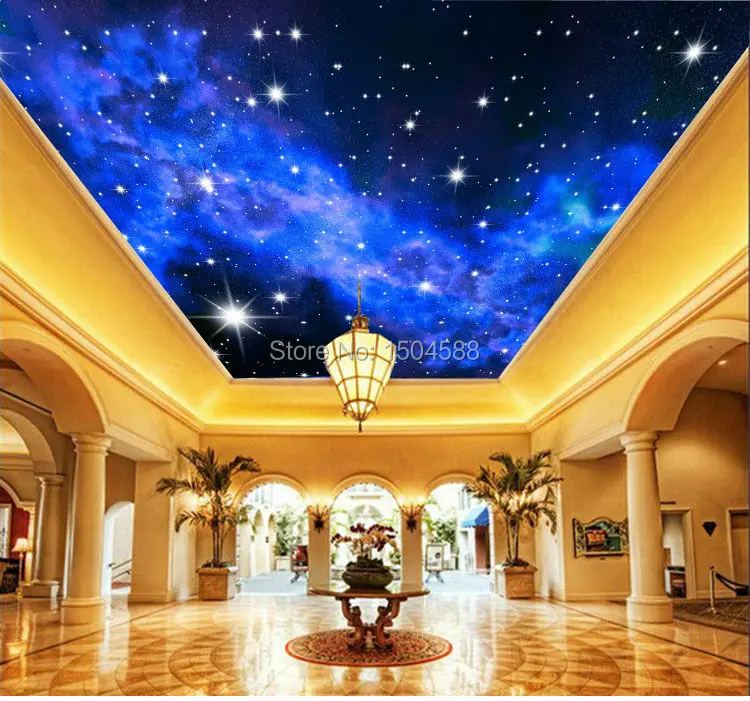 de parede mural, foto personalizada, teto interior,