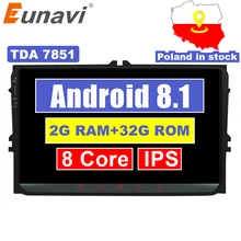 Eunavi 9 2 Din Android 8 1 font b car b font font b radio b