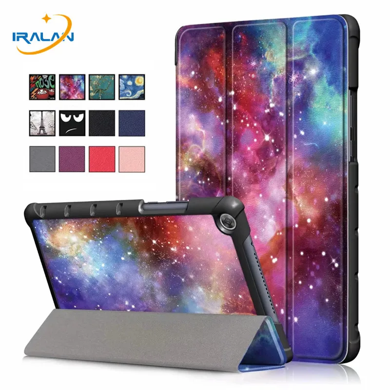 

For Huawei MediaPad M5 Lite 8 Case Stand Holder For Huawei Mediapad M5 lite 8.0 JDN2-W09 JDN2-AL00 Tablet Sleeve Cover+Stylus