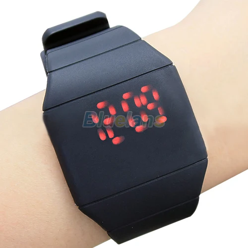 Hot Sales luxury Ultra thin Fashion Mens Lady font b Women b font Touch Digital Red