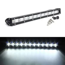 Auto Luce del lavoro bar 9 W 18 W 36 W 54 W HA CONDOTTO LA Luce del Lavoro Della Lampada Auto Car Styling di Guida luce di nebbia Fuori Strada faro per Jeep SUV Barca