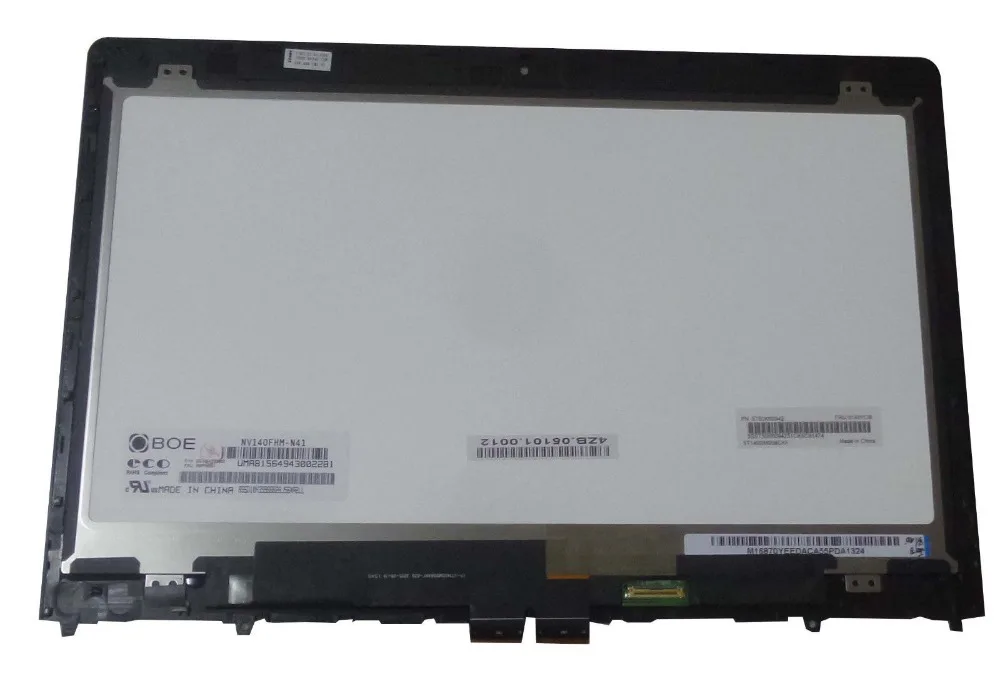 LPPLY 14,0 дюймов для lenovo ThinkPad Yoga 460 20EM001MUS сборка ЖК-диспоея с дискретизатором сенсорного экрана Бесплатная доставка