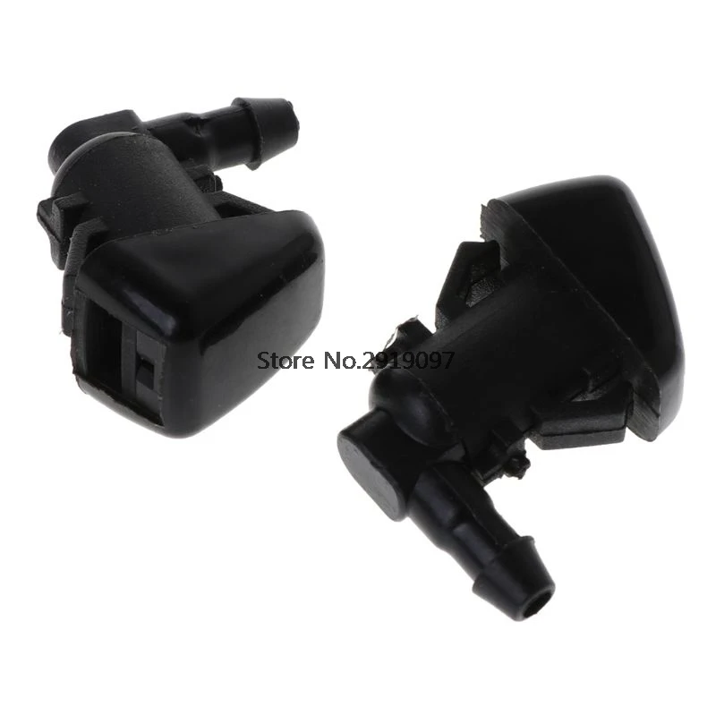 

2PCS Front Windshield Washer Nozzles For Jeep Liberty 08-12 For Jeep Commander For 06-10 Dodge Nitro 07-11 Spray Jet Kit