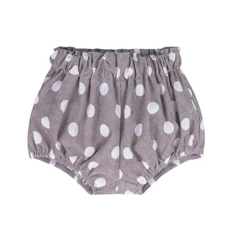 0-5Y Kawaii Newborn Baby Bloomers Shorts PP Pants Cotton Linen Triangle Solid Dot Girls Shorts Summer Trouser Toddler