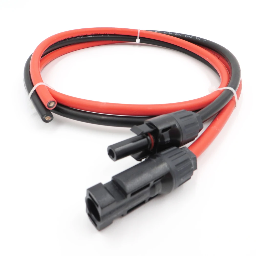 1 пара/лот MC4 разъем 12AWG м 2 3 5 10 кабель Мужской Женский Расширение подключения