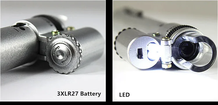 100X Мини микроскоп с светодиодный Ручка Тип электронный микроскоп мини Портативный медицинская монет штамп увеличительное Стекло Оборудование для ремонта часов и ювелирных изделий с