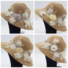 Łatki 1 sztuk 31x13CM elegancki 3D kwiat haft dekolt koronki aplikacja z koronki wykończenia materiał na odzież materiał DIY koronkowe łaty tanie tanio MHSN Naszywane HANDMADE TH-003 Zroszony Plastry Pictured Beaded Sew-On Patches