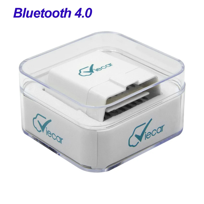 Viecar ELM 327 OBD2 Bluetooth 4,0 сканер ELM327 V1.5 PIC18F25K80 OBD 2 OBD2 автомобильный диагностический автоматический инструмент EasyDiag для IOS/Android - Цвет: plastic box